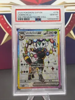Umbreon ex 176 SVP176 Sv: Scarlet & Violet Promo Cards Holo PSA 10 - Image 1