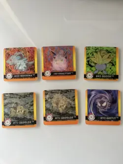 Pokemon Artbox Action Flipz 1999 Premier Edition Cards Lot of 6 Retro - Image 1