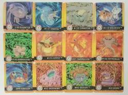 1999 Artbox Pokemon Action Flipz - Premier Edition cards LOT of 12 - Image 1