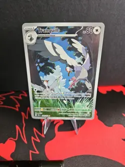 Pokemon Card TCG: Tranquil 149/086 Illustration Rare SV Black Bolt NM English - Image 1