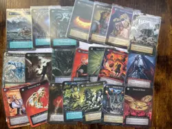 Sorcery contested realm alpha kickstarter starter deck card lot NM/M - Image 1