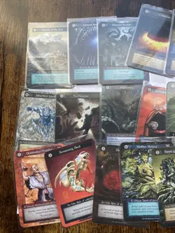 Sorcery contested realm alpha kickstarter starter deck card lot NM/M - Image 2