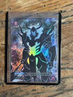 Union Arena Solo Leveling Iron (C)* card (UE17BT/SLG-1-027) mint - Image 1