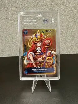Monkey.D.Luffy (Convention Promo 2024) P-043 One Piece Promo Cards Foil TAG 10 - Image 1