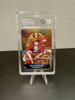 Monkey.D.Luffy (Convention Promo 2024) P-043 One Piece Promo Cards Foil TAG 10 - Image 2