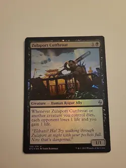 Zulaport Cutthroat -Foil Light Play MTG Battle for Zendikar - Image 1