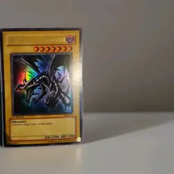 Yu-Gi-Oh! Red-Eyes B. Dragon SDJ-001 1st Edition Holo English Card by Konami - Image 1