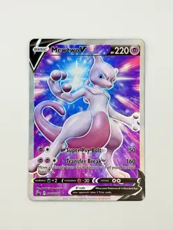 Mewtwo V - SWSH: Sword & Shield Promo Cards SWSH229 Promo NM - Image 1