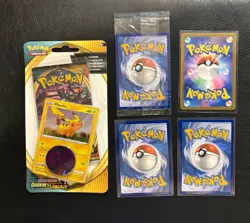 Pikachu Pokemon Card Lot, Promo, Sealed - Image 2