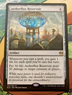 MTG Aetherflux Reservoir - Kaladesh 192 MP non-foil - Image 1