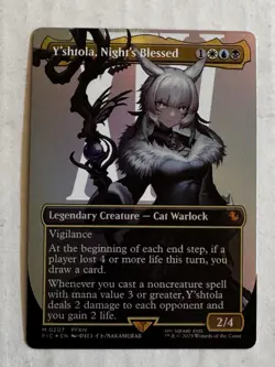Y’shtola, Night’s Blessed Magic The Gathering Final Fantasy FOIL - Image 1