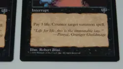 Withering Boon x's 2 Robert Bliss Magic the Gathering 1996 both excellent - Image 5