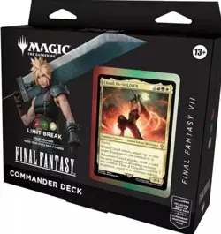 Magic The Gathering Final Fantasy VII 7 Commander Deck Limit Break MTG Sealed - Image 1