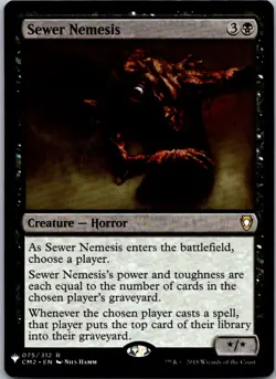 Sewer Nemesis The List Reprints NM Normal - Image 1
