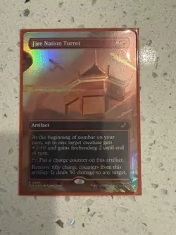 Fire Nation Turret (Borderless) Avatar: The Last Airbender: Eternal-Legal Foil - Image 1