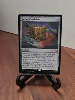 Vexing Puzzlebox Commander Legends: Battle for Baldur's Gate Regular Rare Mtg - Image 1