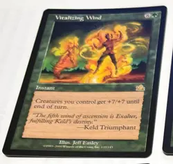MTG Vitalizing Wind Prophecy set Rare Magic the Gathering NM, NP - Image 1