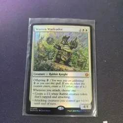 Warren Warleader - Magic MTG 2024 Bloomburrow NM/M Foil - Image 1