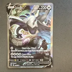 Pokemon Lugia V Promo Holo 220 HP SWSH: Sword & Shield SWSH301 Card - Image 1