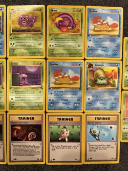 1999 Pokemon Fossil Set - 1st Edition Lot - 20 Cards - NM - WOTC Vintage [#1] - Image 2
