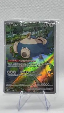 Sealed Pokemon TCG Snorlax 051 SV Scarlet & Violet Promo Card Holo - Image 1