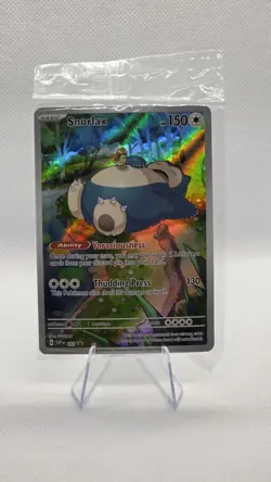 Sealed Pokemon TCG Snorlax 051 SV Scarlet & Violet Promo Card Holo - Image 2