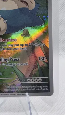 Sealed Pokemon TCG Snorlax 051 SV Scarlet & Violet Promo Card Holo - Image 3