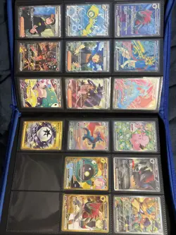Pokemon Journey Together Master Set 100% Complete NM With Zipper Binder - Image 1
