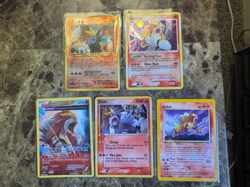 Pokemon TCG Vintage 5 card Entei Lot! - Image 1