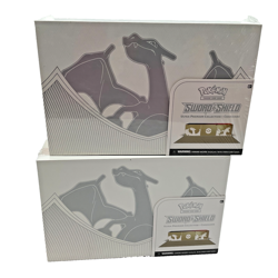 Lot of (2) Pokemon TCG Sword Shield Charizard UPC SEALED BOX - Image 1