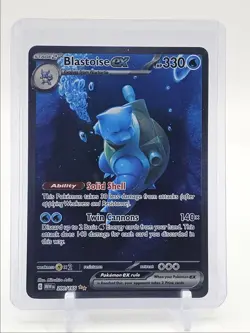 BLASTOISE EX 2023 POKEMON 151 SPECIAL ILLUSTRATION RARE 200/165 Q6463 - Image 1