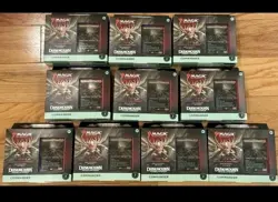 (10) Magic the Gathering Duskmourn Endless Punishment Commander Deck Sealed LOT - Image 1