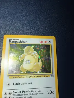 Kangaskahn 5/64 Jungle Unlimited Holo Rare Pokemon Card LP - Image 2