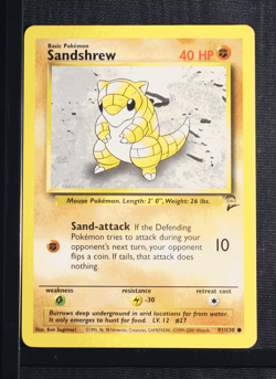 PSA 9 MINT 2000 Pokemon Game Base II #91 Sandshrew !!! - Image 3