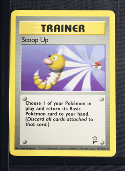 PSA 9 MINT 2000 Pokemon Game Base II #107 Scoop Up !!! - Image 3
