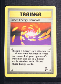 PSA 9 MINT 2000 Pokemon Game Base II #108 Super Energy Removal !!! - Image 3