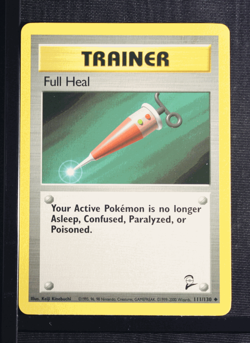 PSA 9 MINT 2000 Pokemon Game Base II #111 Full Heal !!! - Image 3