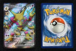 Shiny Ultra Rare - Alakazam ex Pokemon Scarlet & Violet Paldean Fates PAF #215 - Image 3