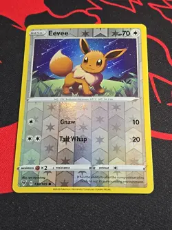 Eevee # 130/185 Reverse Holo Vivid Voltage - NM - English - Pokemon - Image 1