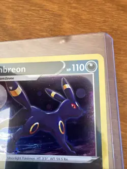 Pokemon Umbreon SWSH129 Holo Rare Black Star Promo (Swirl) NM - Image 4