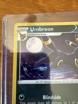 Pokemon Umbreon SWSH129 Holo Rare Black Star Promo (Swirl) NM - Image 5