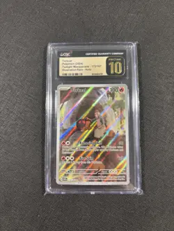Torkoal 172/167 Twilight Masquerade Pokemon TCG Illustration Rare CGC Pristine - Image 1