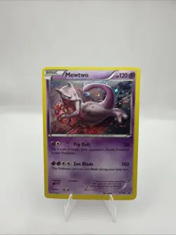 Pokemon TCG 2015 Mewtwo XY101 Holo Promo Card - Image 1