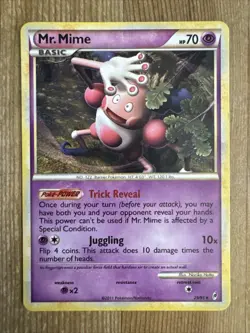 Pokemon Mr. Mime 29/95 Call of Legends Rare 2011 MP/HP - Image 1