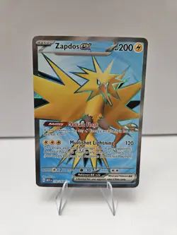 Pokemon TCG Zapdos ex 192/165 Sv: Scarlet & Violet 151 Holo - Image 1