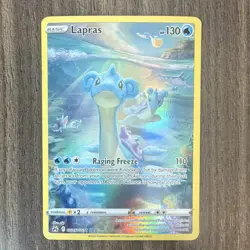 Pokemon Lapras Ultra Rare Full Art Holo GG05/GG70 Crown Zenith 130 HP - Image 1
