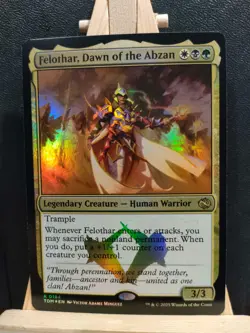 Felothar, Dawn of the Abzan FOIL - Tarkir Dragonstorm - Rare - NM (see pics) MTG - Image 1