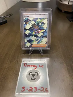 Pokemon TCG English Surfer 293/217 SIR ( Ascended Hero’s English ) Near Mint - Image 1