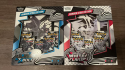 Pokemon TCG SV10.5 Black Bolt & White Flare Binder Collection Sealed New 3-box - Image 1