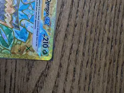Pokemon: Teal Mask Ogerpon EX Gold Hyper Rare Full Art holo 221/167 (Near Mint) - Image 4